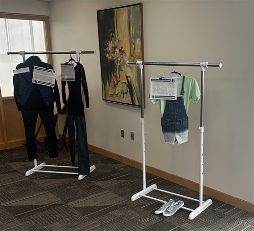 Sexual Assault Awareness Month: What Were You Wearing Exhibit