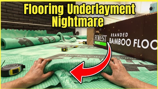 DIY flooring underlayment challenge – my fixer upper experience