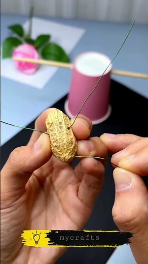 Fun DIY Peanut Craft for Kids | Easy Kindergarten Handicraft Idea for Parents & Children