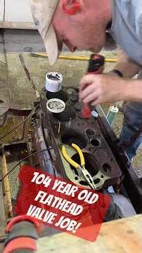This Valve Was Rusted Solid in a 100 Year Old Engine #classiccars #vintagecars #modelT
