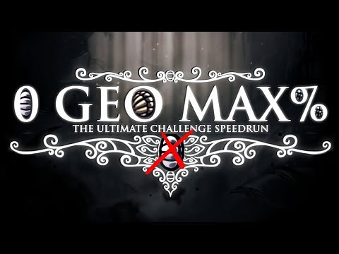How much completion can you get in Hollow Knight, without any Geo?
