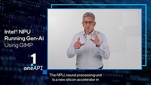 Run stable diffusion directly on your PC with GIMP and Intel’s Neural Processing Unit (NPU). Watch this video from our very own Guy Tamir to learn how the NPU inside Intel Core Ultra processors can accelerate generative #AI workloads today. https://intel.ly/3UCH8IK | Intel Developer Zone
