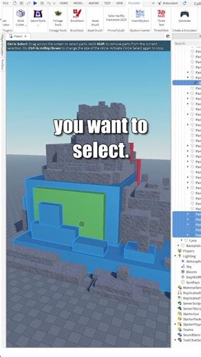 Power Selector Tool #game #viral #Roblox #robloxStudio #tutorial #gamedev #plugin