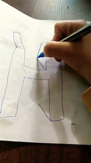 How to draw H 3D