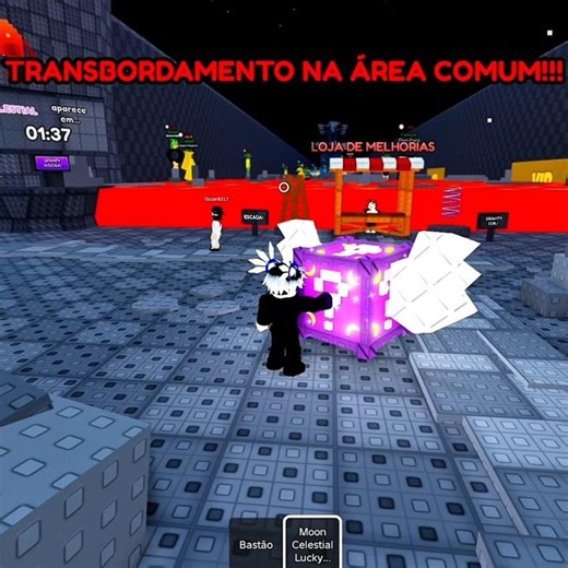 🌑👑LUCKY BLOCK SECRETA DA LUA!!🔥👀 #roblox #shorts #aeroblox