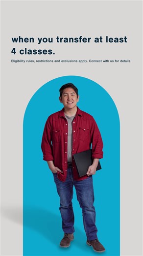 At Strayer, transfer at least 4 classes and you could earn a $5,000 Bachelor’s Transfer Credit Scholarship. | Strayer University