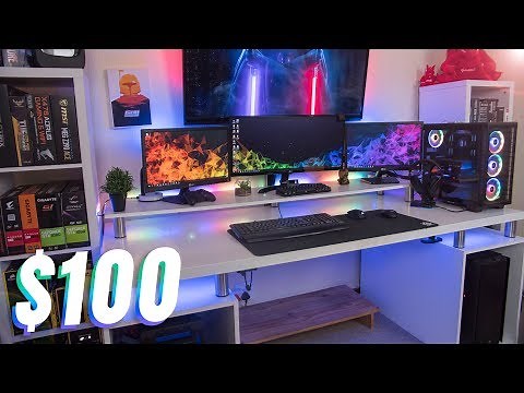 My Gaming Desk Only Cost $100 in 2025 (Build Your Own)