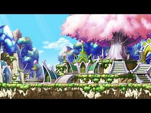楓之谷地圖-櫻花處背景音樂[Maplestory Elluel: Wind and Flower Bgm]