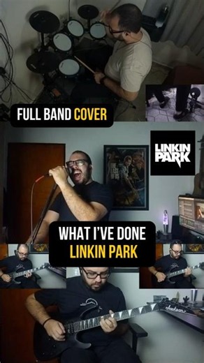 What I've Done (Full Band Cover) - Linkin Park #shorts
