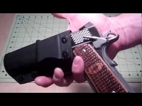 Leather Slide Lining Kydex Holsters by MULTI HOLSTERS