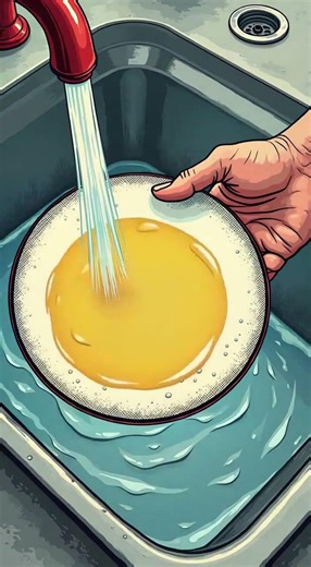 Cold Water Makes Grease Stick