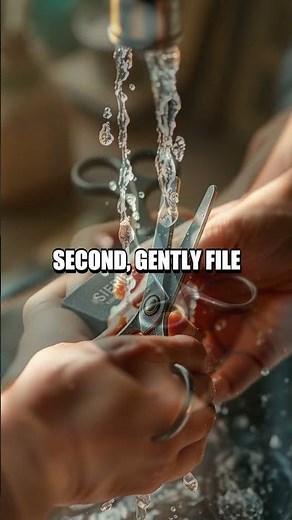 How To Clean and Sharpen Kitchen Scissors in 3 Easy Steps