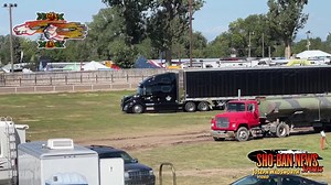 Didier Tendoy riding for Buckskin/Beegup Relay won the National Indian Relay Championship Lil Chief Race September 7, 2023 at the Eastern Idaho State Fair in Blackfoot, Idaho. Second was Teland Brunette riding for the Teton team and third was Weston Birdinground riding for Rock Star Made. (Joseph Wadsworth video) | Sho-Ban News