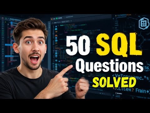 SQL HackerRank Solutions 2025 | Top 50 HackerRank SQL Solutions 🔥 #hackerranksql #hackerrank