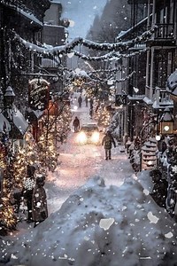 Quebec ✨❄🤍🕯 | The magic of christmas