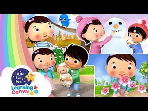 Learn The 4 Seasons Song | Little Baby Bum | Learning Videos For Kids | Homeschool Cartoons