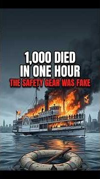 1000 People Died in One Hour Because the Safety Gear Was Fake |The Forgotten General Slocum Disaster