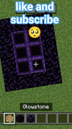 New nether potal #minecraft #short