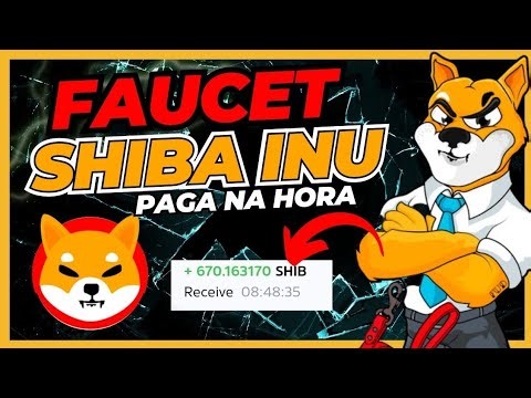 FAUCET DE SHIBA INU PAGANDO INSTANTÂNEO NA CWALLET CORRE.