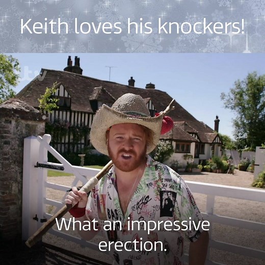 24K views · 169 reactions | Keith Lemon’s back and he’s having a festive gander around some more celeb gaffs. Christmas Through The Keyhole. Tonight 9PM, ITV. | ITV | Facebook