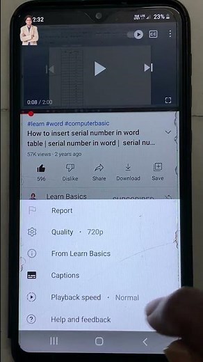 How to change playback speed on YouTube?