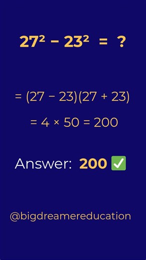 top multiplying big numbers! Use this simple math trick instead. ⚡ #mathchallenge #bigdreamer