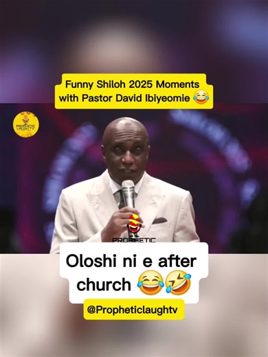 Funny Shiloh 2025 Moments with Pastor David Ibiyeomie