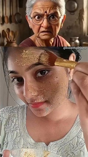 आईने में अपना चेहरा देखो ?dull face try dadi ka nuskha#skincaretipsinhindi #diyskincare#shortsviral