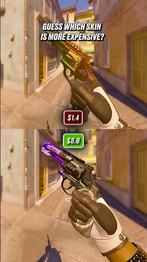 GUESS WHICH SKIN IS MORE EXPENSIVE 💸
