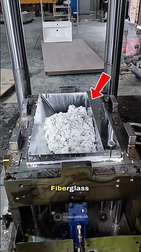 How Fiberglass Sinks and Bathtubs Are Made! 🤯