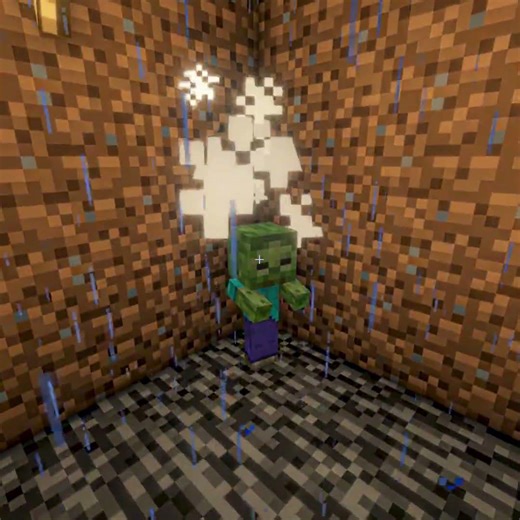 Netherite Sword Damage Test 🔥😳