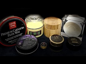 8種のワックスで見る乾燥時間での特徴の違い【ザイモール,スイスバックス,スパシャン,エンジェルワックス,神風コレクション,グリオズガレージ,オートフィネス,アブソルート】