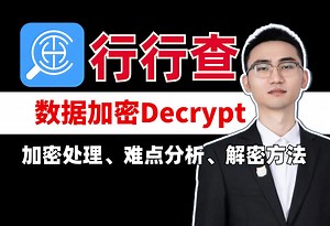 数据加密Decrypt【Web逆向实战-行行查】