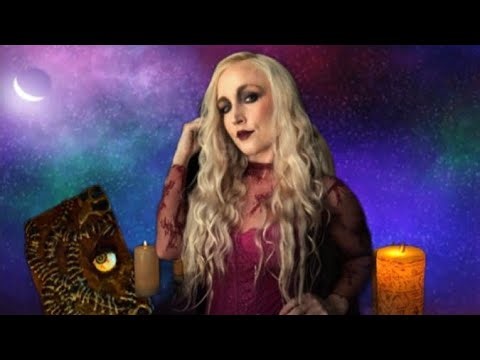 🍂🌕🧹Hocus Pocus ASMR💜🎃✨Sarah Sanderson🍂whispers-personal attention-hand movements-layered sounds🏚️