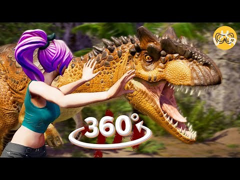 Experience Jurassic Park in 360 Virtual Reality like a Paleontologist!