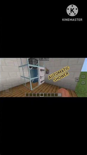 Automatic shower | Minecraft | #MineXtime #trending #shorts
