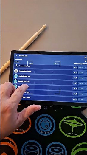 Big news from Kolb Apps! The new MID version for Android is now available. #realdrum #drummer #apps