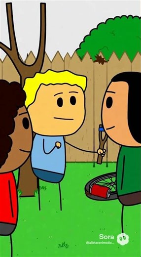 Old Bike Tires, New Sling Shot – Creative Invention Animation | Sora 2 AI Video