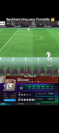 Mastering Beckham's Passing Skills in FC Mobile