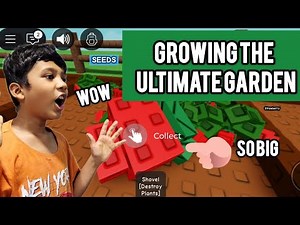 Roblox Grow a Garden Gameplay – Growing the Ultimate Garden!
