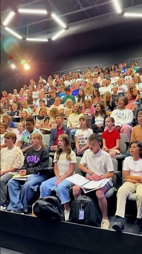 Singing Somewhere in My Memory… equals pure magic ❄️ #christmasmusic #choir #childrensmusic