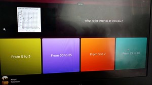 What is the interval of increase?... | Filo