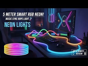 “Complete Neon Light Unboxing & Setup Review | App | Features, Remote & Full Guide!”_