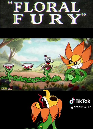 Floral Fury: Cuphead's Most Challenging Boss
