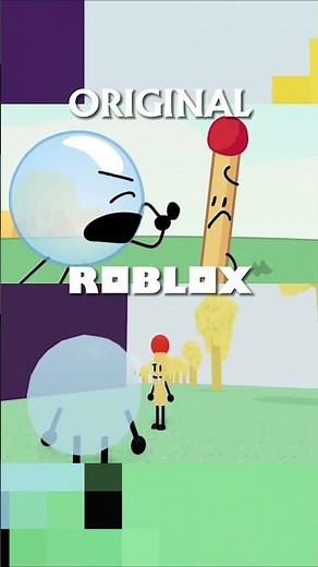 Bubble & Match Talk. 🥲 | Original VS Roblox Comparison (BFB 11)