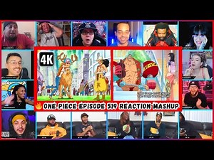🔥🔥20+ Reactors One piece Episode 519 Reaction Mashup - 20以上の反応 ワンピース エピソード519 リアクションマッシュアップ
