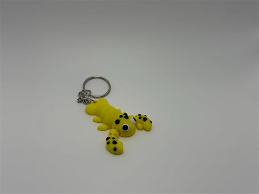 Flexi Lobster Keychain, Cute Articulated Lobster Keyring, 3D Printed PLA Animal Keychain, Fidget Toy Keychain, Ocean Gift, Bag Charm