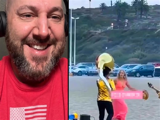 15K views · 284 reactions | Woman has issue with music on the beach #reaction | Dramatic Shenanigans | Facebook