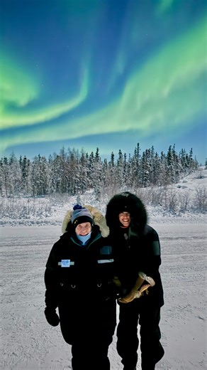 Jennifer Garner on Instagram: "If experiencing awe is good for you, 2026 started off with 🌟♥️🙌. Thank you, Mom. Thank you Yellowknife NWT, Canada. @lovingsonm and @aurora_hunter— you were wonderful guides. Thank you for caring for my mom like she was your own."