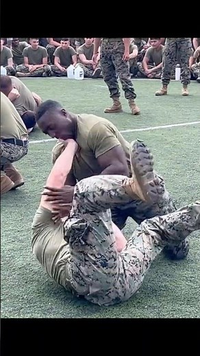 Marine Ground Fighting (Grappling) #military #marine #wrestling #grappling